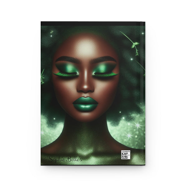 Green Goddess Manifestation Hardcover Journal Matte