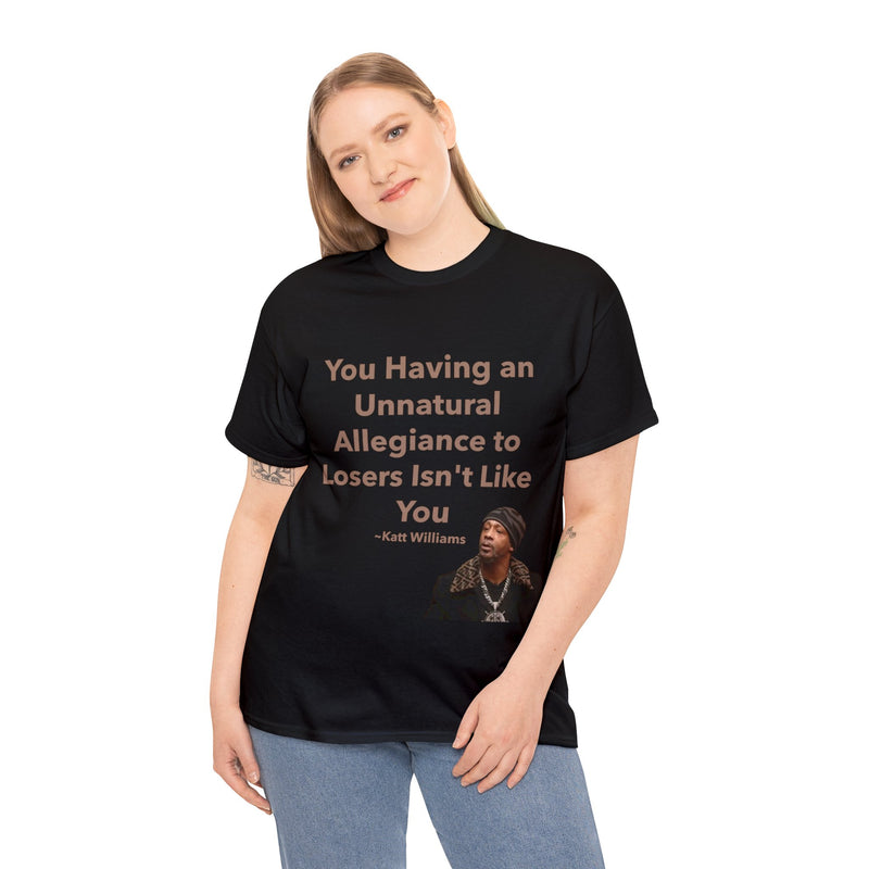 Katt Williams Unnatural Allegiance Tee T-Shirt