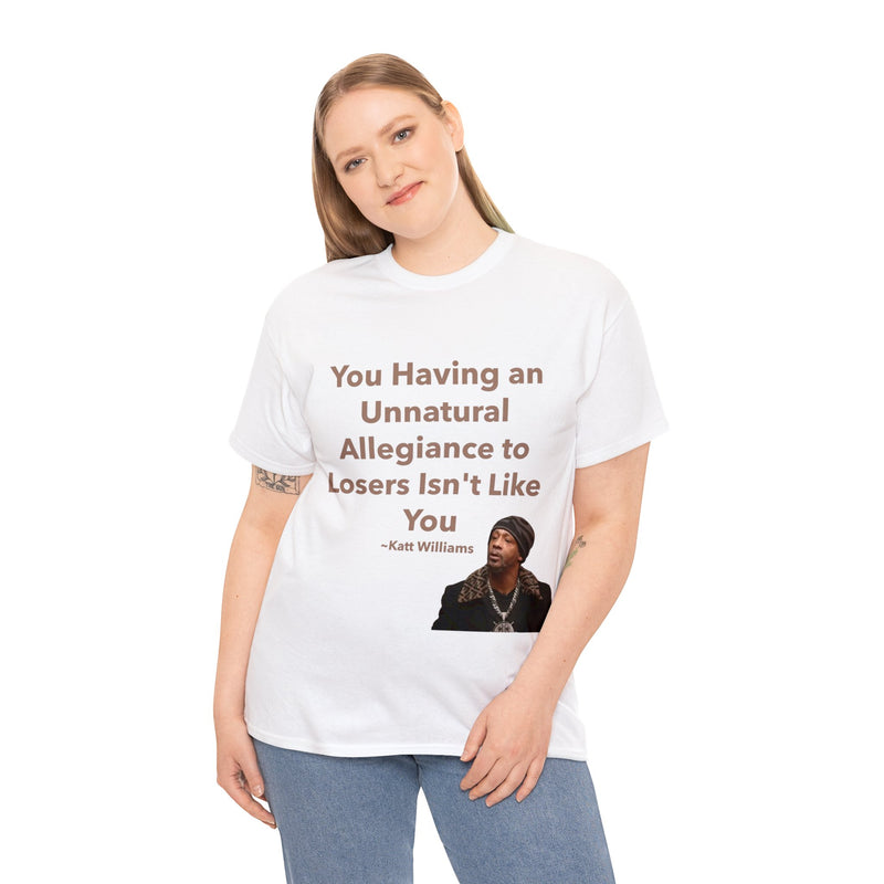 Katt Williams Unnatural Allegiance Tee T-Shirt