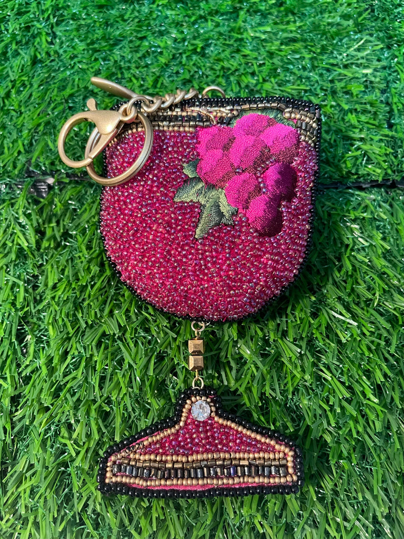 Wine'd Up Coin Purse/Key Fob