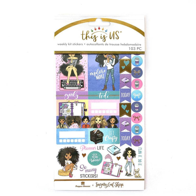 Planner Girl Weekly Sticker Kit