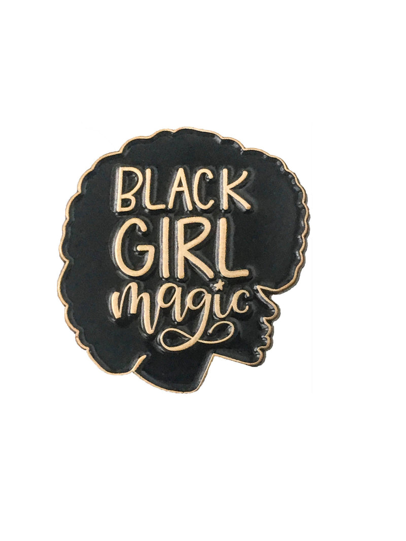 Black Girl Magic Lapel Pin
