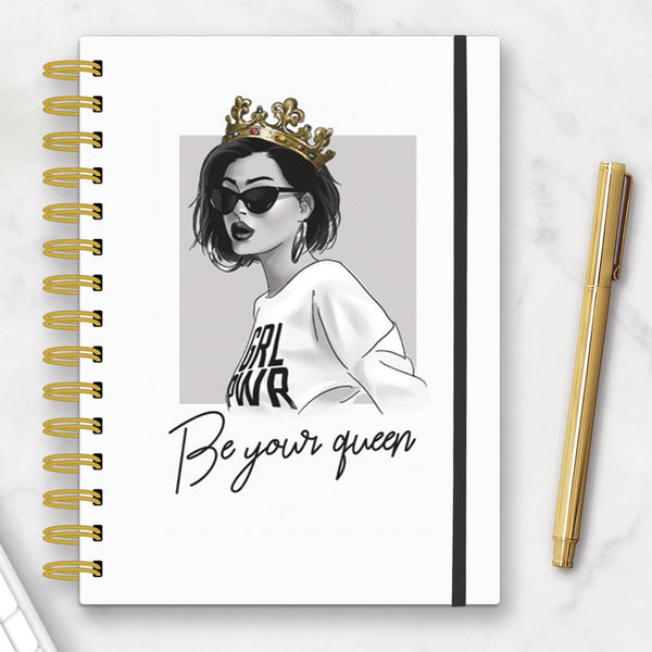 Be Your Queen - 12 month undated Planner Organizer