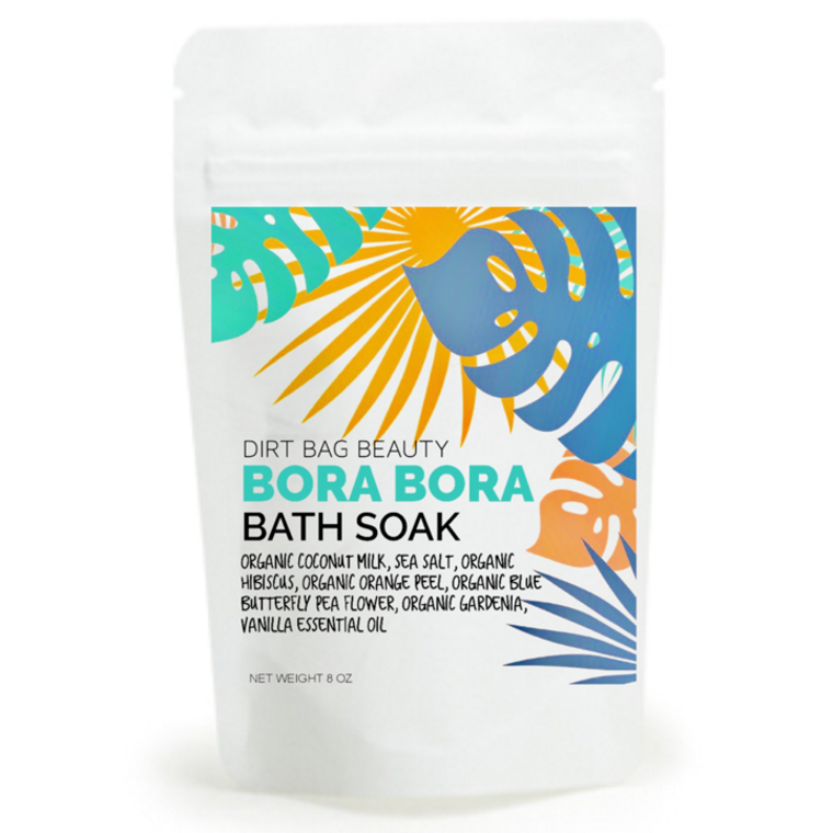 Bora Bora Organic Vegan Bath Soak 8oz.
