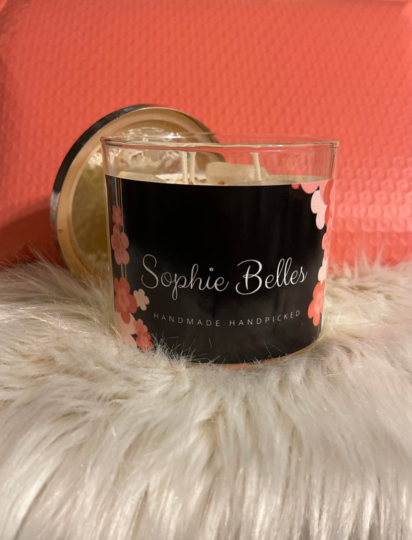 Sophie's Large 3 Wick Candle - Highly Fragrant